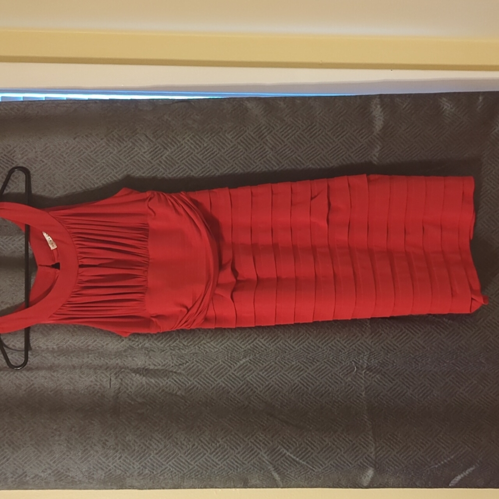 Red dress